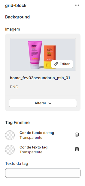 Configuração Grid 1