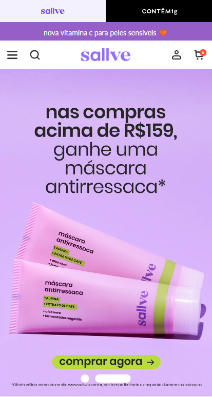 Banner primário mobile